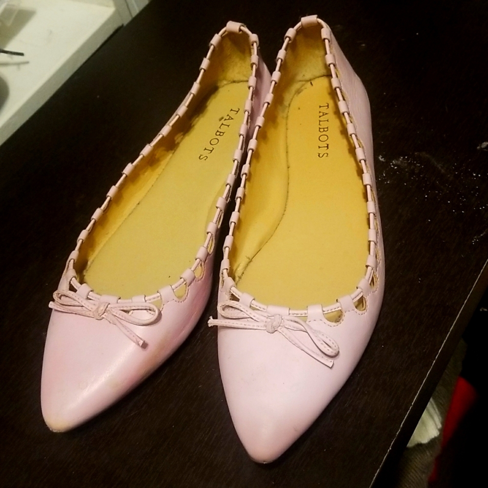Light Pink Talbots Flats 9.5